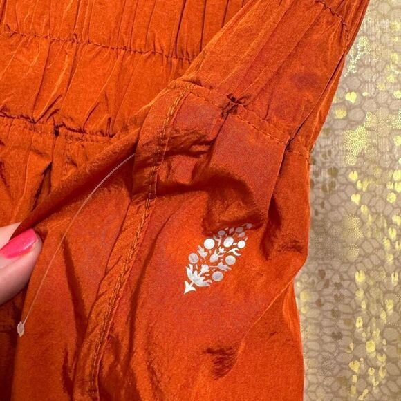 Free People Movement The Way Home Shorts Burnt Orange Small NWOT - Picture 5 of 8